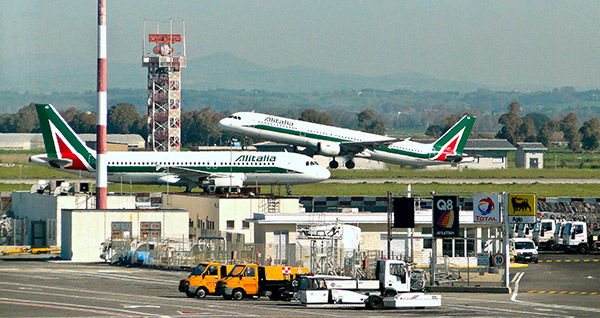 transfer da Roma all'aeroporto di Fiumicino